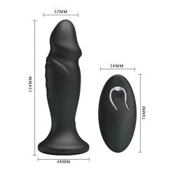 Mr. Play Vibrerende Oplaadbare Anaal Plug Met Afstandsbediening - P-Shape 12 Mr. Play Vibrerende Oplaadbare Anaal Plug Met Afstandsbediening - P-Shape -Sex Toys winkel Mr Play vibrerende oplaadbare anaal plug met afstandsbediening P Shape 5