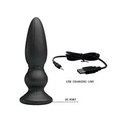 Mr. Play Vibrerende Oplaadbare Anaal Plug Met Afstandsbediening - Buttplug Extra -Sex Toys winkel Mr Play vibrerende oplaadbare anaal plug met afstandsbediening buttplug Extra 4
