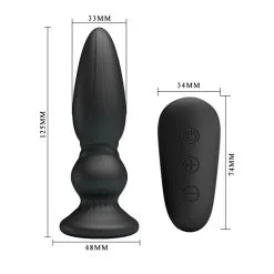 Mr. Play Vibrerende Oplaadbare Anaal Plug Met Afstandsbediening - Buttplug Extra -Sex Toys winkel Mr Play vibrerende oplaadbare anaal plug met afstandsbediening buttplug Extra 6