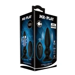 Mr. Play Vibrerende Oplaadbare Anaal Plug Met Afstandsbediening - Buttplug Extra -Sex Toys winkel Mr Play vibrerende oplaadbare anaal plug met afstandsbediening buttplug Extra 7