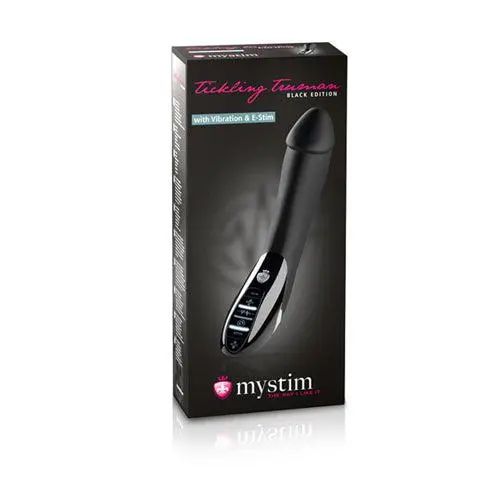 Mystim Tickling Truman Vibrator Met E-stim - Black Edition 5 Mystim Tickling Truman Vibrator Met E-stim - Black Edition - Afbeelding 5