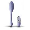 NIYA 1 - Vibrerende Kegel Massager Met Afstandsbediening - Lichtblauw