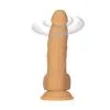 EDC Naked Addiction - - Roterende En Vibrerende Siliconen Dildo Met Zuignap 20 Cm