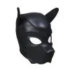 Master Series Neoprene Puppy Dog BDSM Hood - Zwart