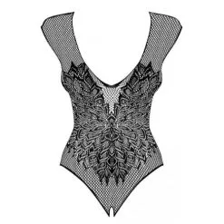 Erotiekvoordeel.nl Obsessive - Body - Teddy Met Vleugel Motief Op Rug - Open Kruis - Zwart -Sex Toys winkel Obsessive Body Teddy Met Vleugel Motief op Rug Open Kruis Zwart 3