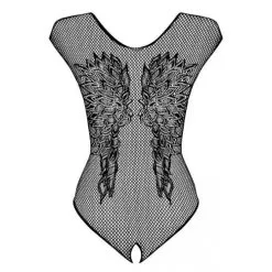 Erotiekvoordeel.nl Obsessive - Body - Teddy Met Vleugel Motief Op Rug - Open Kruis - Zwart -Sex Toys winkel Obsessive Body Teddy Met Vleugel Motief op Rug Open Kruis Zwart 4