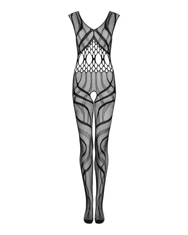 Obsessive - Sexy Catsuit - Zwart 4 Obsessive - Sexy Catsuit - Zwart - Afbeelding 4