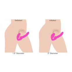EDC Opblaasbare Strapless Strap-on Met Afstandsbediening -Sex Toys winkel Opblaasbare Strapless Strap on met Afstandsbediening 4