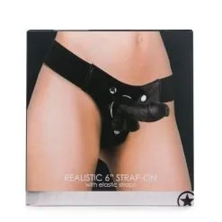 Ouch! - Realistische Dildo Met Strap-on Harnas - 15 Cm 9 Ouch! - Realistische Dildo Met Strap-on Harnas - 15 Cm -Sex Toys winkel Ouch Realistische dildo met strap on harnas 15 cm 5