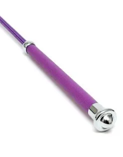 Rimba Bondage Play Paardrijzweep Met Flapje 65 Cm - Paars -Sex Toys winkel Paardrijzweep met flapje 65 cm paars 3
