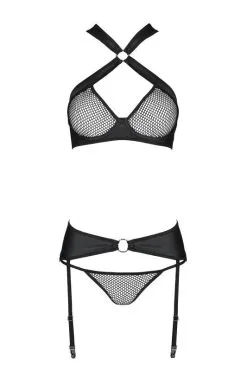 Passion - Lingerieset Amanda - Zwart -Sex Toys winkel Passion Lingerieset AMANDA zwart 3