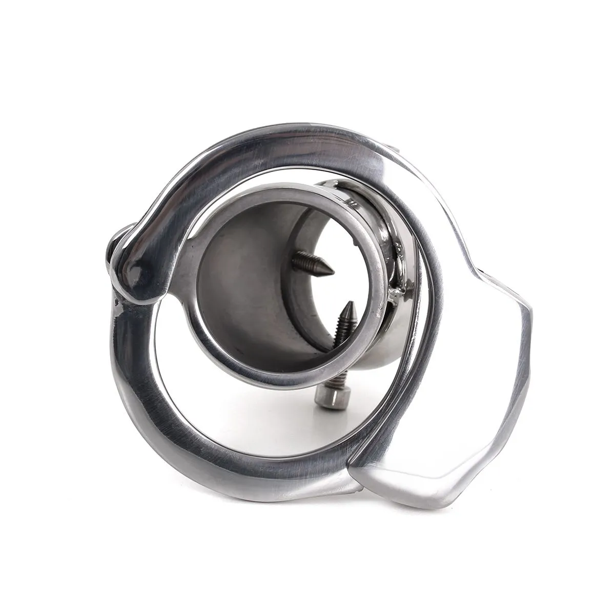 Kiotos Steel Penis Torture Kuisheidskooi Met Schroeven En Handboei 5 Kiotos Steel Penis Torture Kuisheidskooi Met Schroeven En Handboei - Afbeelding 5