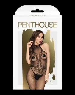 Penthouse - Catsuit First Lady - Zwart - Grote Maten/Plus Size -Sex Toys winkel Penthouse Catsuit FIRST LADY zwart GROTE MATENPLUS SIZE 3