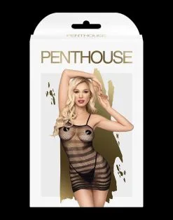 Penthouse - Jurk Ecstasy Queen - Zwart -Sex Toys winkel Penthouse Jurk ECSTASY QUEEN zwart 3