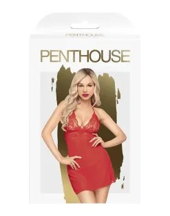 Penthouse - Mini Jurkje Met String BEDTIME STORY - Rood 6 Penthouse - Mini Jurkje Met String BEDTIME STORY - Rood -Sex Toys winkel Penthouse Mini jurkje met string BEDTIME STORY rood 3