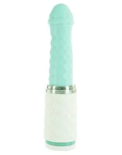 Pillow Talk Feisty Stotende Vibrator Met Handsfree Houder - Mintgroen