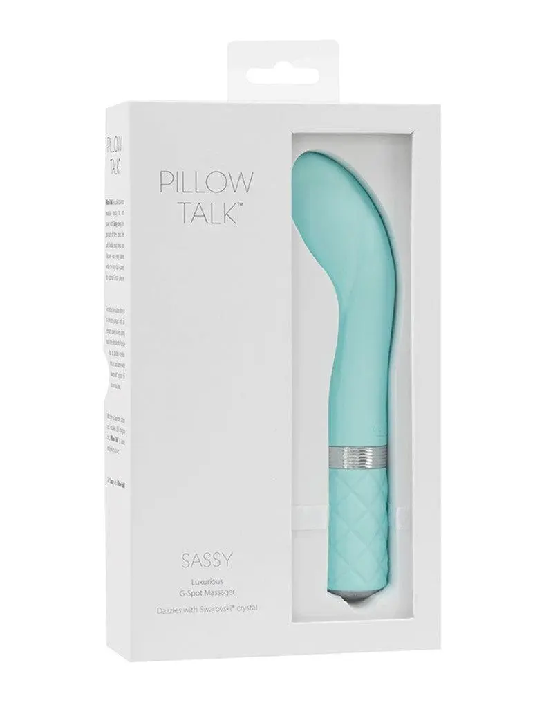Pillow Talk Sassy G-Spot Vibrator - Lichtblauw 3 Pillow Talk Sassy G-Spot Vibrator - Lichtblauw - Afbeelding 3