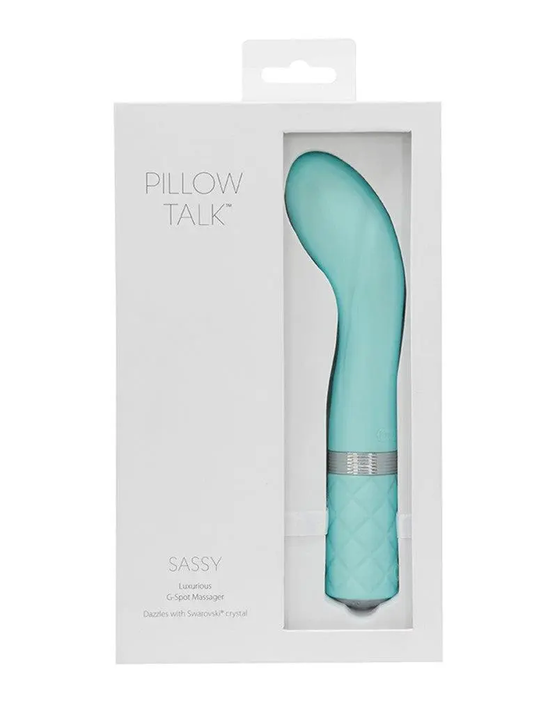 Pillow Talk Sassy G-Spot Vibrator - Lichtblauw 7 Pillow Talk Sassy G-Spot Vibrator - Lichtblauw - Afbeelding 7