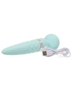 Pillow Talk Sultry Roterende Wand En G-spot Vibrator Met VerwarmingsFunctie - Lichtblauw -Sex Toys winkel Pillow Talk Sultry Roterende Wand en G spot Vibrator met verwarmingsfunctie Lichtblauw 9