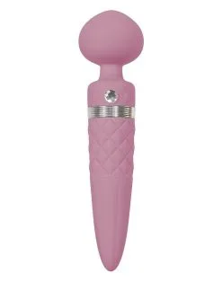 Pillow Talk Sultry Roterende Wand En G-spot Vibrator Met VerwarmingsFunctie - Roze