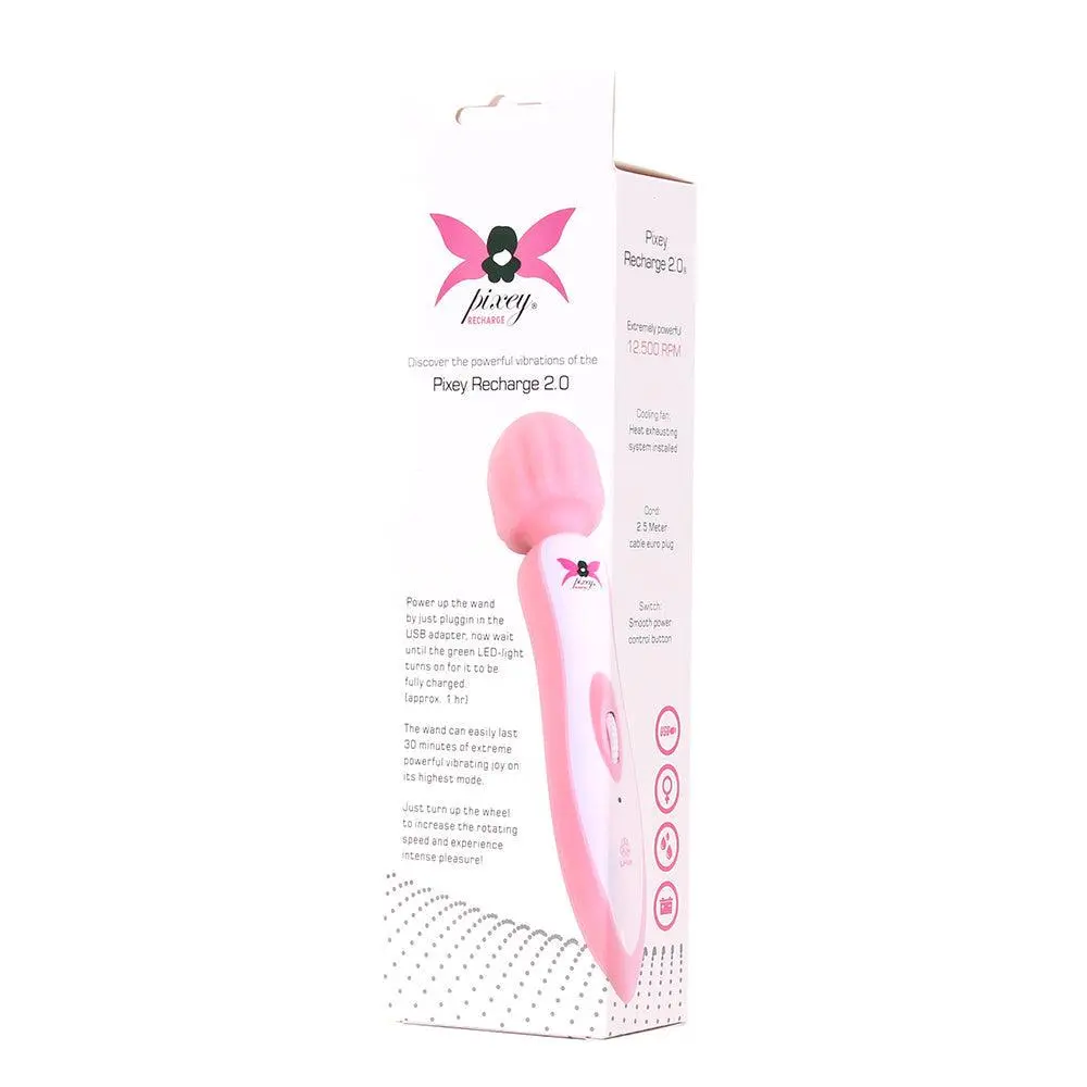 Pixey - Recharge 2.0 Wand Vibrator 5 Pixey - Recharge 2.0 Wand Vibrator - Afbeelding 5