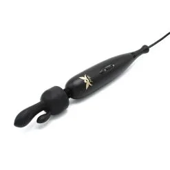 Pixey Turbo - Wand Vibrator - Massager - Black Edition - Met Twee Opzetstukken -Sex Toys winkel Pixey Turbo Wand Vibrator Massager Black Edition Met Twee Opzetstukken 9