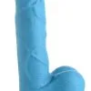 Pop Peckers Poppin Dildo 16.5 Cm - Lichtblauw