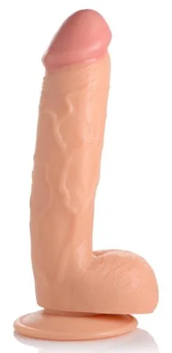 Pop Peckers Poppin Dildo 20 Cm - Lichte Huidskleur
