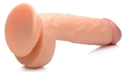 Pop Peckers Poppin Dildo 20 Cm - Lichte Huidskleur -Sex Toys winkel Pop Peckers Poppin Dildo 20 cm lichte huidskleur 4