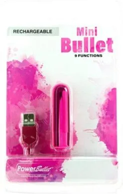 EDC PowerBullet Mini Bullet Vibrator - Roze -Sex Toys winkel PowerBullet Mini Bullet Vibrator roze 6