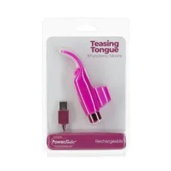 EDC Powerbullet Teasing Tongue Vinger Vibrator - Roze -Sex Toys winkel Powerbullet Teasing Tongue Vinger Vibrator roze 6