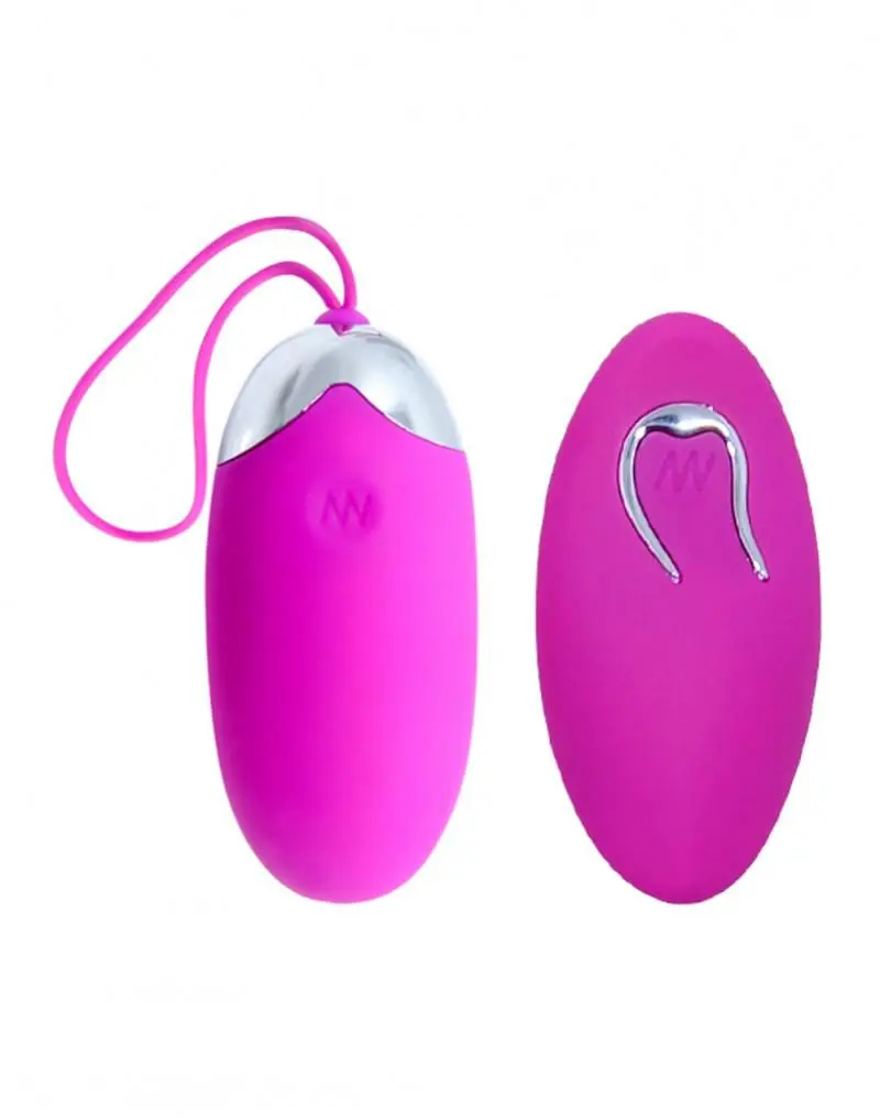Pretty Love - Berger Oplaadbaar Vibrerend Eitje Met Afstandsbediening 2 Pretty Love - Berger Oplaadbaar Vibrerend Eitje Met Afstandsbediening - Afbeelding 2