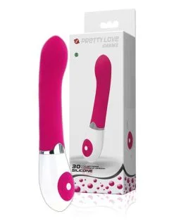Pretty Love - Daniel Klassieke Siliconen Basis Vibrator - Roze