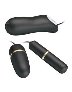 Pretty Love - Electrosex Bullet Vibrator Set - Zwart -Sex Toys winkel Pretty Love Electrosex Bullet Vibrator Set zwart 8