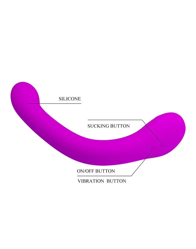 Pretty Love - G-Spot + Clitoris Vibrator ALEX Met Luchtdruk Stimulatie - Roze 5 Pretty Love - G-Spot + Clitoris Vibrator ALEX Met Luchtdruk Stimulatie - Roze - Afbeelding 5