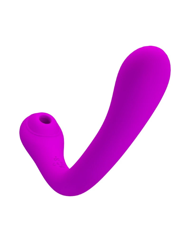 Pretty Love - G-Spot + Clitoris Vibrator ALEX Met Luchtdruk Stimulatie - Roze 1 Pretty Love - G-Spot + Clitoris Vibrator ALEX Met Luchtdruk Stimulatie - Roze