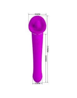 Pretty Love - Orale Sex Simulator FAUST - Roze -Sex Toys winkel Pretty Love Orale Sex Simulator FAUST roze 3