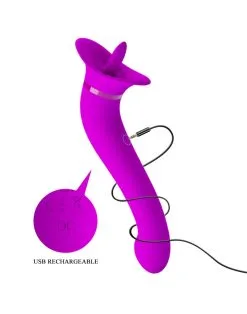 Pretty Love - Orale Sex Simulator FAUST - Roze -Sex Toys winkel Pretty Love Orale Sex Simulator FAUST roze 4