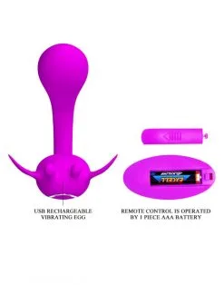 Pretty Love - Partner Vibrator Chimera Met Afstandsbediening - Dieproze -Sex Toys winkel Pretty Love Partner Vibrator CHIMERA met afstandsbediening dieproze 9