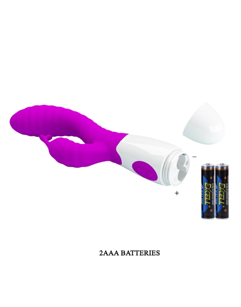 Pretty Love - Pete Curved G-spot Rabbit Vibrator 9 Pretty Love - Pete Curved G-spot Rabbit Vibrator - Afbeelding 9