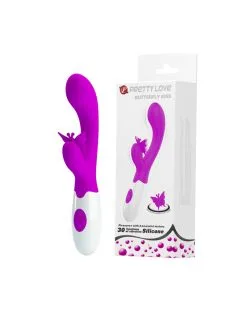 Pretty Love - Rabbit Vibrator - Tarzan Vibrator Butterfly Kiss - Roze -Sex Toys winkel Pretty Love Rabbit Vibrator Tarzan Vibrator BUTTERFLY KISS roze 9