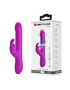 Pretty Love - Reese - Stotende Rabbit Vibrator - Roze -Sex Toys winkel Pretty Love Reese Stotende Rabbit Vibrator Roze 9