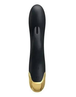 Pretty Love - Royal Pleasure Double Pleasure Vibrator - Zwart/Goud -Sex Toys winkel Pretty Love Royal Pleasure Double Pleasure Vibrator zwartgoud 9