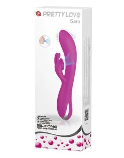 Pretty Love - Sam Rabbit Vibrator Met Luchtdruk Stimulatie - Roze -Sex Toys winkel Pretty Love Sam Rabbit Vibrator met Luchtdruk Stimulatie Roze 6