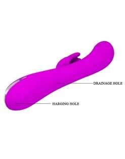 Pretty Love - Sam Rabbit Vibrator Met Luchtdruk Stimulatie - Roze -Sex Toys winkel Pretty Love Sam Rabbit Vibrator met Luchtdruk Stimulatie Roze 9
