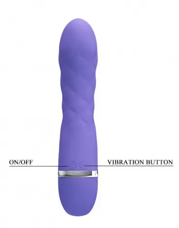 Pretty Love - Truda Flexibele G-spot Vibrator - Paars 3 Pretty Love - Truda Flexibele G-spot Vibrator - Paars - Afbeelding 3