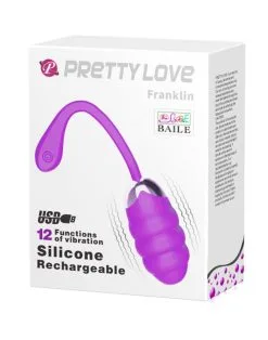 Pretty Love - Vibrerend Eitje Franklin - Paars 13 Pretty Love - Vibrerend Eitje Franklin - Paars -Sex Toys winkel Pretty Love Vibrerend Eitje Franklin paars 6