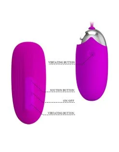 Pretty Love - Vibrerend Eitje Plus Luchtdruk Vibrator ORTHUS - Roze -Sex Toys winkel Pretty Love Vibrerend Eitje plus Luchtdruk Vibrator ORTHUS roze 3