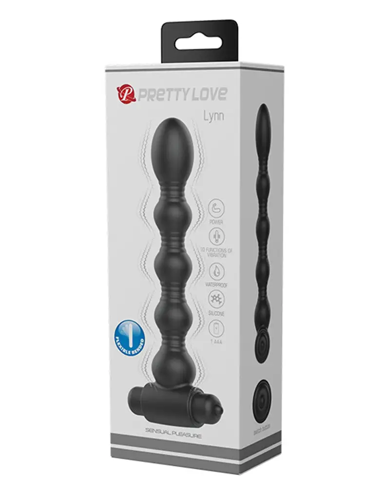 Pretty Love - Vibrerende Buttplug Lynn - Zwart 2 Pretty Love - Vibrerende Buttplug Lynn - Zwart - Afbeelding 2