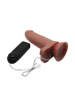 Pretty Love - Vibrerende Dildo MADDOX - Medium Huidskleur -Sex Toys winkel Pretty Love Vibrerende Dildo MADDOX medium huidskleur 7